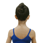 Load image into Gallery viewer, DESIRE RD/NA - Body Danza Classica da Bambina in Cotone Bielastico Modellante Bretellina sottile Traspirante con Pettorina interna antisudore
