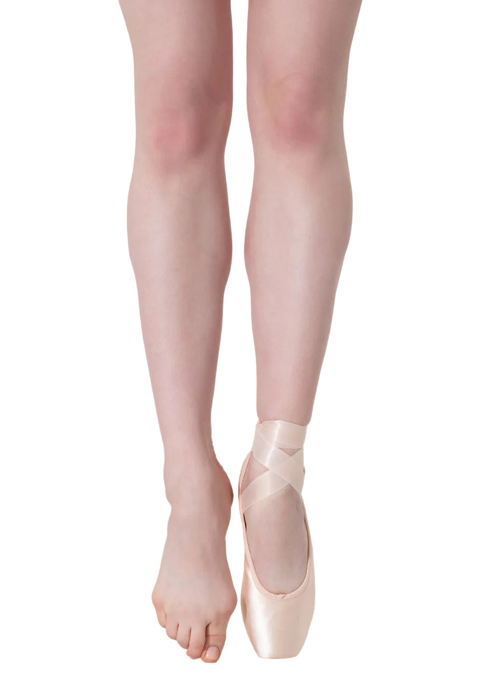 Punte da danza classica Grishko Triumph con suola dura, larghezza unica, scarpe da balletto professionali, colore bianco.