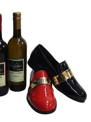 Carica immagine nella Galleria, Jackson (PJ) - Mocassino in Vernice Bianca e Fascia Argento Foderato in Vera Pelle Italiana