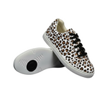 Load image into Gallery viewer, Ataca Suprema Vortice (FCE) - Sneaker in Tessuto Leopardo Bianco Suola Bianca in Gommina e Resina Tecnica
