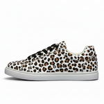 Load image into Gallery viewer, Ataca Vortice (FCE) - Sneaker in Tessuto Leopardo Bianco Suola Bianca in Gommina e Resina Tecnica Cerchi Neri
