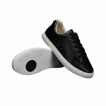 Load image into Gallery viewer, Ataca Suprema Vortice (FCE) - Sneaker Ecopelle Totale Nera materiale Vegan confort Light Flex Suola Bianca in Gommina e Resina Tecnica
