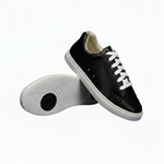 Load image into Gallery viewer, Ataca Suprema Vortice (FCE) - Sneaker Ecopelle Totale Nera materiale Vegan confort Light Flex Suola Bianca in Gommina e Resina Tecnica
