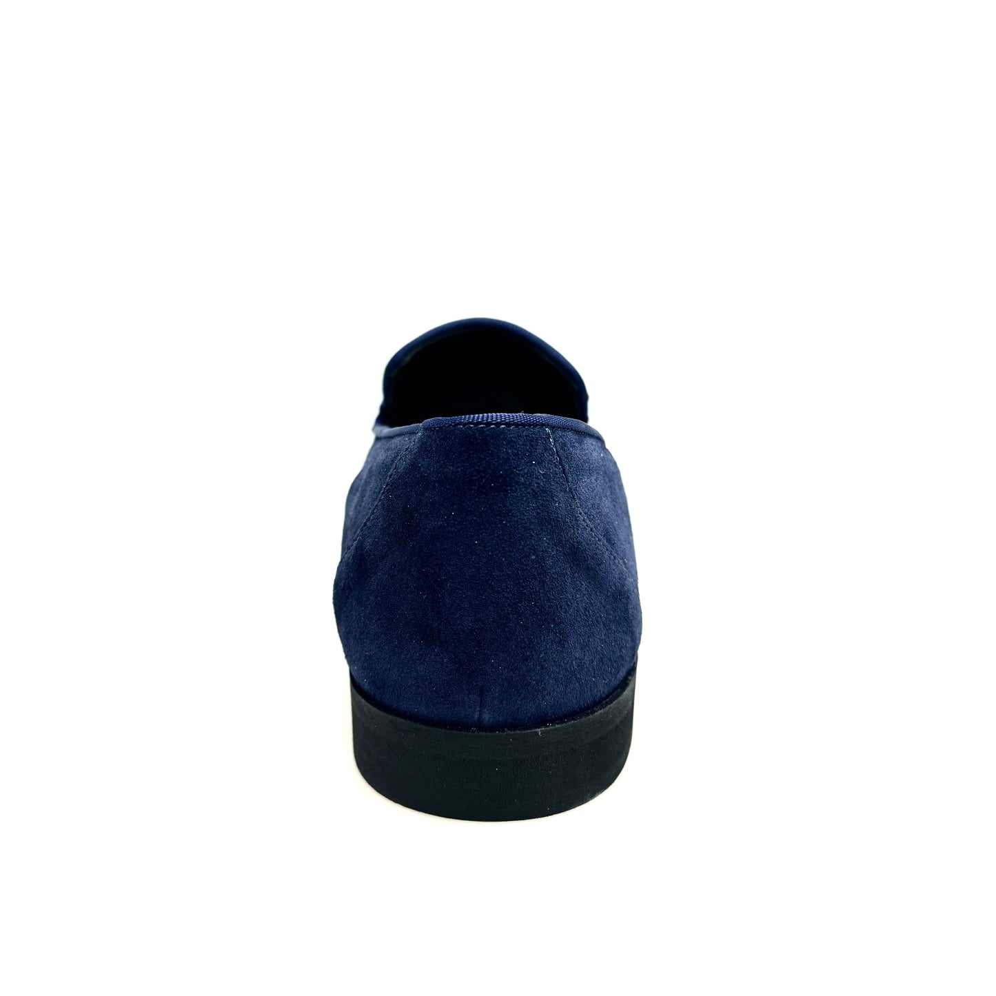 Mocassino uomo Joy Night Blu (800PJ) in camoscio blu notte con fodera in vera pelle e sottopiede ortopedico per comfort.