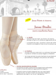 Carica immagine nella Galleria, JANAS STUDIO (PPRD)  - Punta da Danza per principianti appogio piatto e largo
