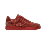 Carica immagine nella Galleria, Sneaker Rubin De Lux Wish Dance Shop in camoscio vegan con Swarovski Boreali, suola rossa in gomma e resina tecnica.
