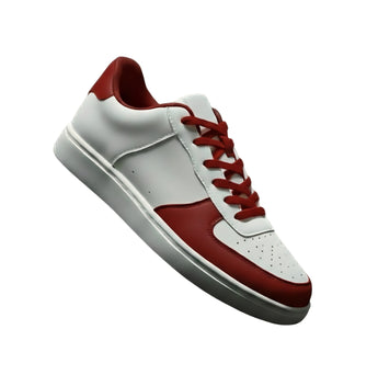 LUCIFER (FCE) - Sneaker in Ecopelle Vegan Suola Bianca in Gommina e Resina Tecnica