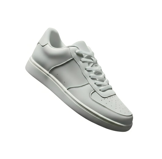 THOR (FCE) - Sneaker in Ecopelle Vegan Suola Bianca in Gommina e Resina Tecnica