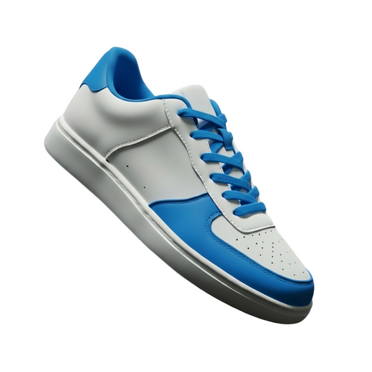 ROYAL (FCE) - Sneaker in Ecopelle Vegan Suola Bianca in Gommina e Resina Tecnica