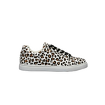 Load image into Gallery viewer, Ataca Vortice (FCE) - Sneaker in Tessuto Leopardo Bianco Suola Bianca in Gommina e Resina Tecnica Cerchi Neri
