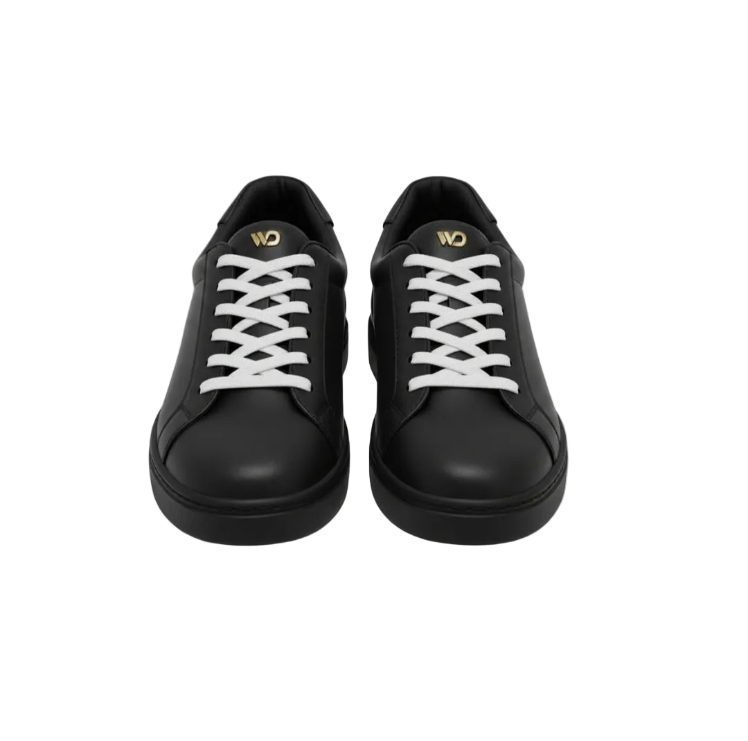 Sneaker ecopelle nera Wish Dance Shop ATACA Black Vortex L0700FCE con suola in gomma, resina, dettagli rossi e design confortevole.