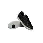 Load image into Gallery viewer, Ataca Vortice (FCE) - Sneaker in Glitter Nero Suola Bianca in Gommina e Resina Tecnica Cerchi Neri
