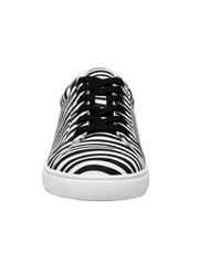 Carica immagine nella Galleria, Ataca Vortice (FCE) - Sneaker in Tessuto Zebrato materiale Vegan confort Light Flex Suola Bianca in Gommina e Resina Tecnica Cerchi Neri