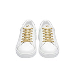 Carica immagine nella Galleria, Ataca Vortice (FCE) - Sneaker Ecopelle Totale Bianca materiale Vegan confort Light Flex Suola Bianca in Gommina e Resina Tecnica Cerchi Oro
