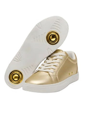 Load image into Gallery viewer, ATACA Gioele Vortex (L0700FCE) - Sneaker Ecopelle Totale Oro Light materiale Vegan confort Light Flex Suola Bianca in Gommina e Resina Tecnica Cerchi Oro Pivot