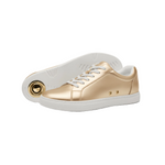 Carica immagine nella Galleria, ATACA Gioele Vortex (L0700FCE) - Sneaker Ecopelle Totale Oro Light materiale Vegan confort Light Flex Suola Bianca in Gommina e Resina Tecnica Cerchi Oro Pivot
