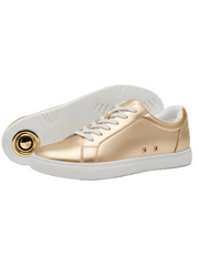 Load image into Gallery viewer, ATACA Gioele Vortex (L0700FCE) - Sneaker Ecopelle Totale Oro Light materiale Vegan confort Light Flex Suola Bianca in Gommina e Resina Tecnica Cerchi Oro Pivot