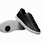 Load image into Gallery viewer, Ataca Vortice (FCE) - Sneaker Ecopelle Totale Bianca materiale Vegan confort Light Flex Suola Bianca in Gommina e Resina Tecnica Cerchi neri
