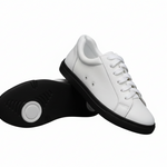 Load image into Gallery viewer, Ataca Vortice (FCE) - Sneaker Ecopelle Totale Bianca materiale Vegan confort Light Flex Suola Bianca in Gommina e Resina Tecnica Cerchi neri
