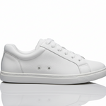 Carica immagine nella Galleria, Ataca Vortice (FCE) - Sneaker Ecopelle Totale Bianca materiale Vegan confort Light Flex Suola Bianca in Gommina e Resina Tecnica Cerchi Oro
