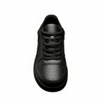 Load image into Gallery viewer, LOKI (L0702FCE) - Sneaker in Ecopelle Nera Vegan Suola Nera in Gommina e Resina Tecnica Cerchi Rossi
