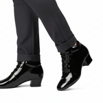 Carica immagine nella Galleria, (779F) - Scarpa da Donna in Multicolor Boreale Silver con Tallone in Pelle Nera
