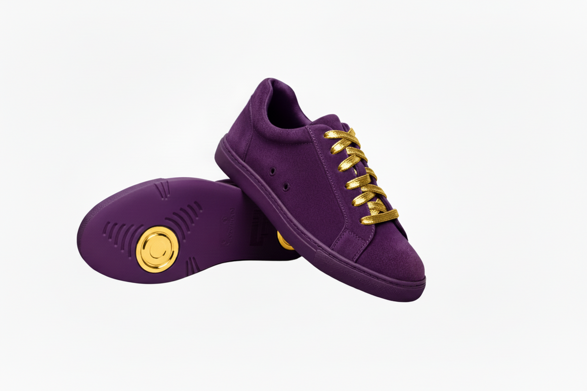 Sneaker ecopelle nera Wish Dance Shop ATACA Black Mamba Vortex con suola in gomma nera, dettagli argento e design comfort leggero