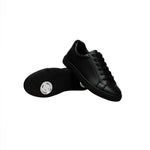 Carica immagine nella Galleria, Ataca Vortice (L0700FCE) - Sneaker Ecopelle Totale Nera materiale Vegan confort Light Flex Suola Nera in Gommina e Resina Tecnica Cerchi Argento
