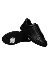 Carica immagine nella Galleria, Ataca Vortice (L0700FCE) - Sneaker Ecopelle Totale Nera materiale Vegan confort Light Flex Suola Nera in Gommina e Resina Tecnica Cerchi Argento