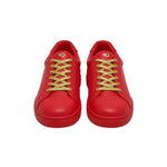 Carica immagine nella Galleria, Ataca Vortice (L0700FCE) - Sneaker Ecopelle Totale Rossa materiale Vegan confort Light Flex Suola Rossa in Gommina e Resina Tecnica Cerchi Oro
