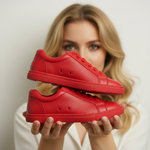 Load image into Gallery viewer, ATACA Mercury Vortex (L0700FCE) - Sneaker Ecopelle Totale Rossa materiale Vegan confort Light Flex Suola Rossa in Gommina e Resina Tecnica Cerchi Oro Pivot
