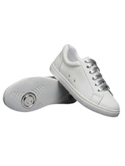 Carica immagine nella Galleria, Ataca Vortice (L0700FCE) - Sneaker Ecopelle Totale Bianca materiale Vegan confort Light Flex Suola Bianca in Gommina e Resina Tecnica Cerchi Argento