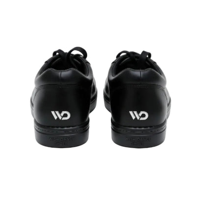 Sneaker ecopelle nera Wish Dance Shop ATACA Black Mamba Vortex con suola in gomma nera, dettagli argento e design comodo.