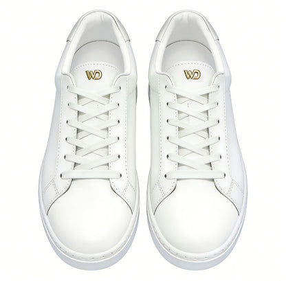 Sneaker ecopelle bianca ATACA White Vortex Wish Dance Shop con suola bianca, dettagli neri e design comodo e flessibile.