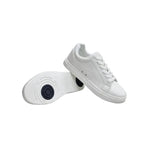 Carica immagine nella Galleria, Suprema Vortex (FCE) - Sneaker Ecopelle Totale Bianca materiale Vegan confort Light Flex Suola in Gommina e Resina Tecnica Cerchi Neri
