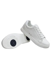 Load image into Gallery viewer, Suprema Ataca Vortice (FCE) - Sneaker Ecopelle Totale Bianca materiale Vegan confort Light Flex Suola in Gommina e Resina Tecnica Cerchi Neri