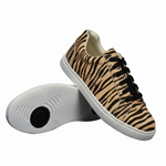 Load image into Gallery viewer, Ataca Vortice (FCE) - Sneaker disegno Tigre Bengala materiale Vegan confort Light Flex Suola Nera in Gommina e Resina Tecnica Cerchi Neri
