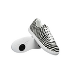 Carica immagine nella Galleria, ATACA Zebry White Vortex (FCE) - Sneaker in Tessuto Zebrato materiale Vegan confort Light Flex Suola Bianca in Gommina e Resina Tecnica Cerchi Neri Pivot
