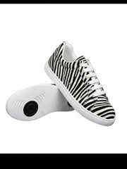 Load image into Gallery viewer, Ataca Vortice (FCE) - Sneaker in Tessuto Zebrato materiale Vegan confort Light Flex Suola Bianca in Gommina e Resina Tecnica Cerchi Neri