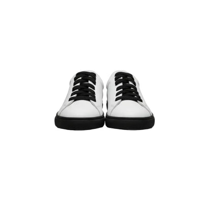 Sneaker ecopelle bianca ATACA Dalmy Vortex con suola nera in gomma e resina, design leggero e confortevole, tecnica pivot.