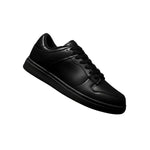 Load image into Gallery viewer, LOKI (L0702FCE) - Sneaker in Ecopelle Nera Vegan Suola Nera in Gommina e Resina Tecnica Cerchi Rossi
