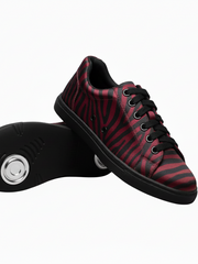 Load image into Gallery viewer, ATACA Zebry Black Silver Vortex (L0700FCE) - Sneaker in Tessuto Zebrato materiale Vegan confort Light Flex Suola Nera in Gommina e Resina Tecnica Cerchi Argento Pivot