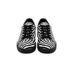 Load image into Gallery viewer, ATACA Zebry Black Silver Vortex (L0700FCE) - Sneaker in Tessuto Zebrato materiale Vegan confort Light Flex Suola Nera in Gommina e Resina Tecnica Cerchi Argento Pivot
