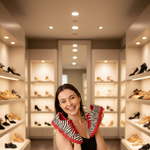 Carica immagine nella Galleria, Scarpa da donna in camoscio nero con plateau e tacco a spillo, modello Wish Dance Shop, vista frontale.
