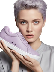 Load image into Gallery viewer, ATACA Lillà Vortex (L0700FCE) - Sneaker Ecopelle Vegan Totale Lilla Lavanda materiale Vegan confort Light Flex Suola Bianca in Gommina e Resina Tecnica Cerchi Lilla lavanda Pivot