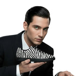 Load image into Gallery viewer, ATACA Zebry Black Silver Vortex (L0700FCE) - Sneaker in Tessuto Zebrato materiale Vegan confort Light Flex Suola Nera in Gommina e Resina Tecnica Cerchi Argento Pivot
