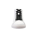Carica immagine nella Galleria, Sneaker bianca GERO White Vortex Wish Dance, collo alto in ecopelle vegan, suola bianca leggera e design moderno.
