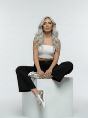 Load image into Gallery viewer, ATACA Gioele Vortex (L0700FCE) - Sneaker Ecopelle Totale Oro Light materiale Vegan confort Light Flex Suola Bianca in Gommina e Resina Tecnica Cerchi Oro Pivot