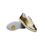 Carica immagine nella Galleria, ATACA Gioele Vortex (L0700FCE) - Sneaker Ecopelle Totale Oro Light materiale Vegan confort Light Flex Suola Bianca in Gommina e Resina Tecnica Cerchi Oro Pivot
