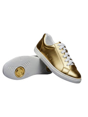 Load image into Gallery viewer, ATACA Gioele Vortex (L0700FCE) - Sneaker Ecopelle Totale Oro Light materiale Vegan confort Light Flex Suola Bianca in Gommina e Resina Tecnica Cerchi Oro Pivot